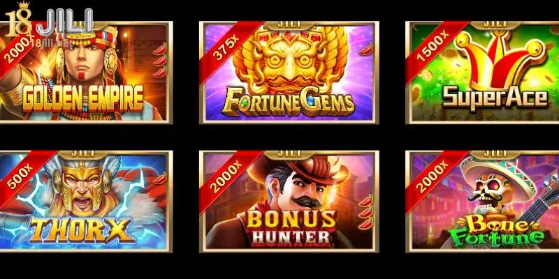 Popular games of 18Jili slot